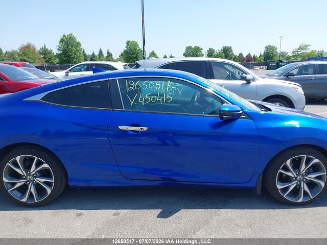 Honda Civic Touring 2020 2HGFC3B98LH450415 Image 13
