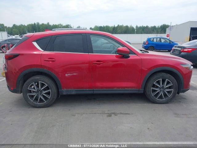 12650543 :رقم المزاد ، JM3KFBDM9J0324279 vin ، 2018 Mazda Cx-5 Gt مزاد بيع