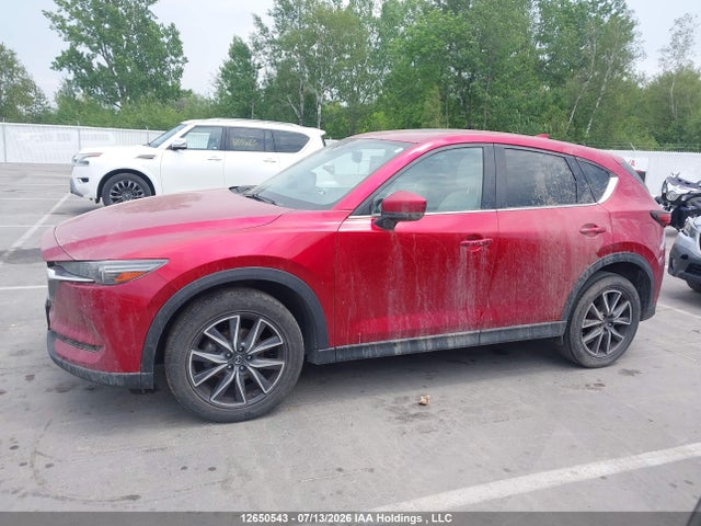 12650543 :رقم المزاد ، JM3KFBDM9J0324279 vin ، 2018 Mazda Cx-5 Gt مزاد بيع