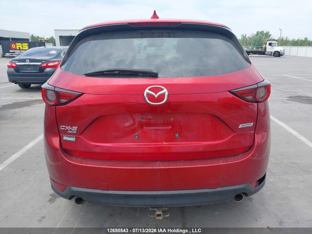 12650543 :رقم المزاد ، JM3KFBDM9J0324279 vin ، 2018 Mazda Cx-5 Gt مزاد بيع