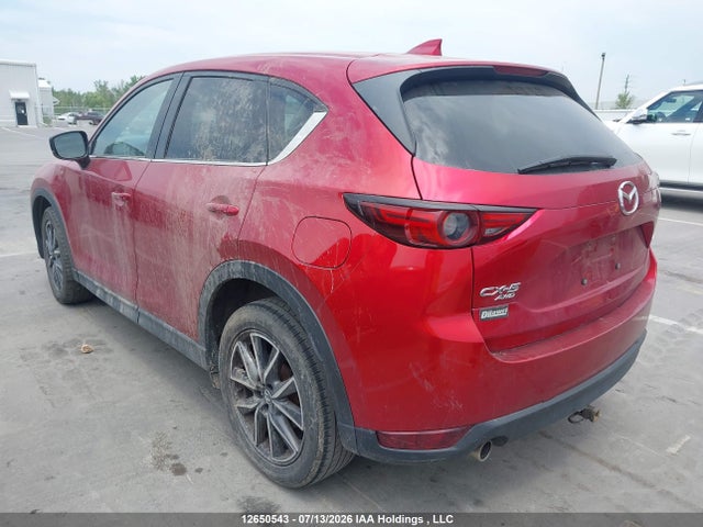 12650543 :رقم المزاد ، JM3KFBDM9J0324279 vin ، 2018 Mazda Cx-5 Gt مزاد بيع