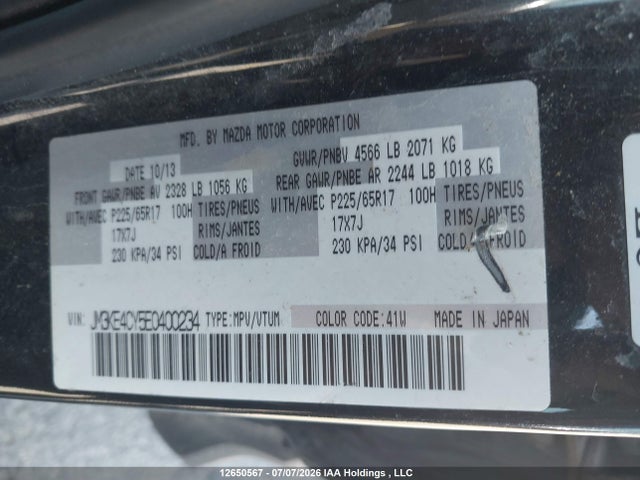 Mazda Cx-5 Gs 2014 JM3KE4CY5E0400234 Image 18