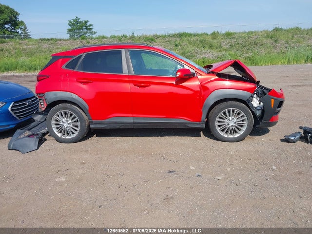 12650582 :رقم المزاد ، KM8K6CAA6JU071872 vin ، 2018 Hyundai Kona 2.0l Luxury مزاد بيع