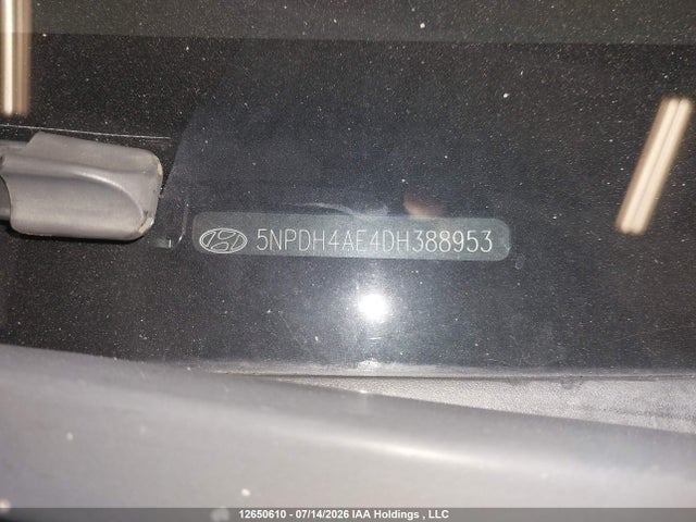 2013 Hyundai Elantra Gl მანქანა იყიდება აუქციონზე, vin: 5NPDH4AE4DH388953, აუქციონის ნომერი: 12650610