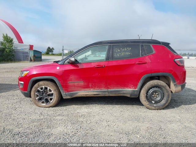 2018 Jeep Compass Trailhawk მანქანა იყიდება აუქციონზე, vin: 3C4NJDDB8JT246577, აუქციონის ნომერი: 12650630