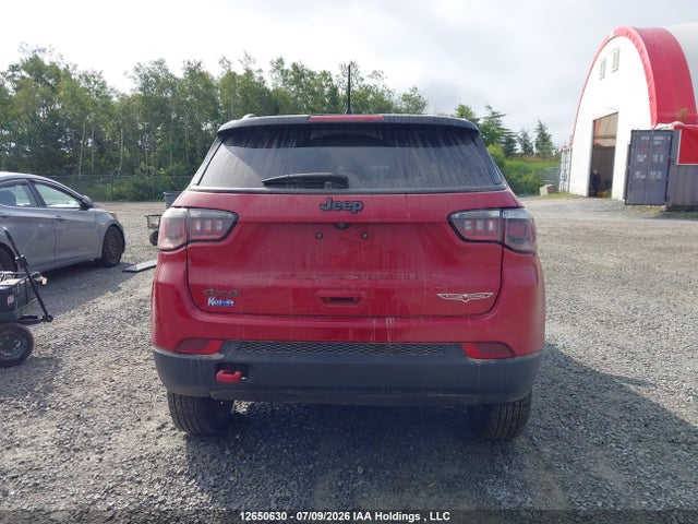 2018 Jeep Compass Trailhawk მანქანა იყიდება აუქციონზე, vin: 3C4NJDDB8JT246577, აუქციონის ნომერი: 12650630
