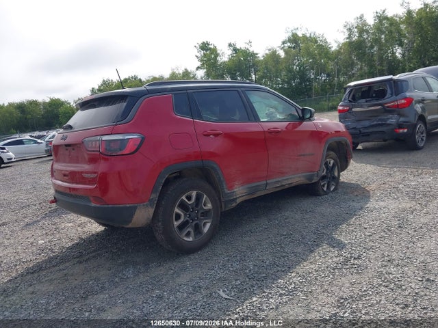 2018 Jeep Compass Trailhawk მანქანა იყიდება აუქციონზე, vin: 3C4NJDDB8JT246577, აუქციონის ნომერი: 12650630