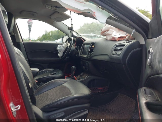2018 Jeep Compass Trailhawk მანქანა იყიდება აუქციონზე, vin: 3C4NJDDB8JT246577, აუქციონის ნომერი: 12650630