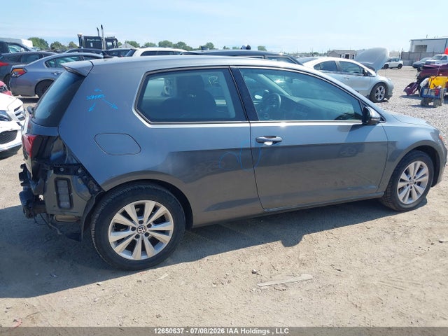 Продаж на аукціоні авто 2017 Volkswagen Golf 1.8 Tsi Trendline, vin: 3VW817AU7HM030659, номер лоту: 12650637