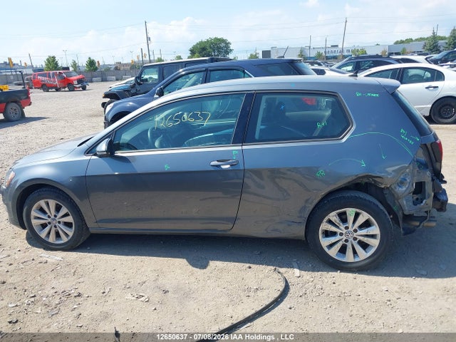 Продаж на аукціоні авто 2017 Volkswagen Golf 1.8 Tsi Trendline, vin: 3VW817AU7HM030659, номер лоту: 12650637