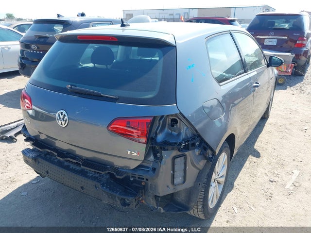 Продаж на аукціоні авто 2017 Volkswagen Golf 1.8 Tsi Trendline, vin: 3VW817AU7HM030659, номер лоту: 12650637