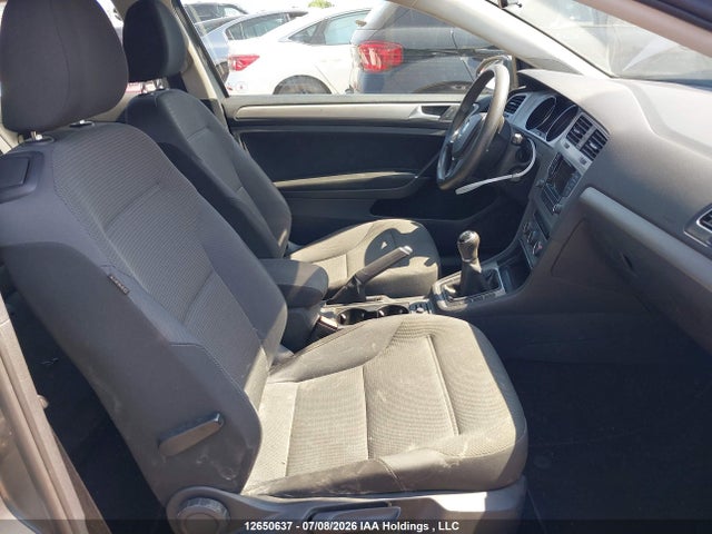 Продаж на аукціоні авто 2017 Volkswagen Golf 1.8 Tsi Trendline, vin: 3VW817AU7HM030659, номер лоту: 12650637