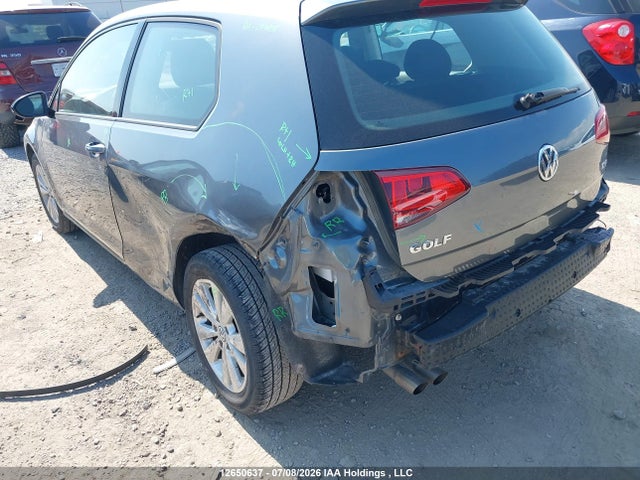 Продаж на аукціоні авто 2017 Volkswagen Golf 1.8 Tsi Trendline, vin: 3VW817AU7HM030659, номер лоту: 12650637