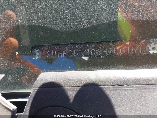 Aukcja sprzedaży 2011 Acura Csx I-tech, vin: 2HHFD5F76BH200151, numer aukcji: 12650640