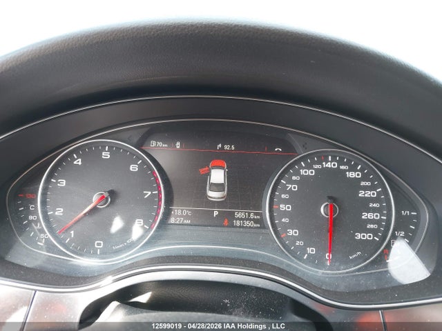 12599019 :رقم المزاد ، WAUFGCFC7CN097212 vin ، 2012 Audi A6 3.0 Premium مزاد بيع