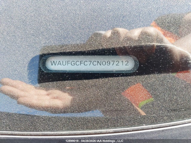 12599019 :رقم المزاد ، WAUFGCFC7CN097212 vin ، 2012 Audi A6 3.0 Premium مزاد بيع