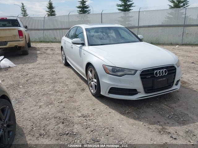 2014 Audi A6 Premium Plus მანქანა იყიდება აუქციონზე, vin: WAUFGCFC9EN134554, აუქციონის ნომერი: 12650658