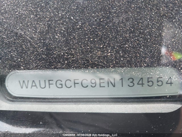 2014 Audi A6 Premium Plus მანქანა იყიდება აუქციონზე, vin: WAUFGCFC9EN134554, აუქციონის ნომერი: 12650658