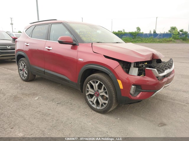 12650677 :رقم المزاد ، KNDETCA20M7124054 vin ، 2021 Kia Seltos Sx Turbo مزاد بيع
