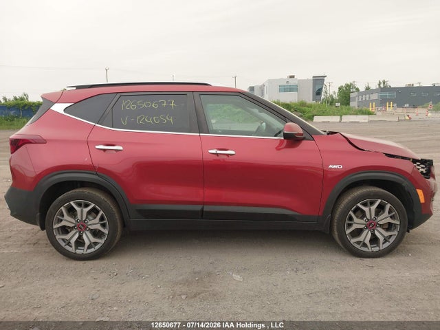 12650677 :رقم المزاد ، KNDETCA20M7124054 vin ، 2021 Kia Seltos Sx Turbo مزاد بيع