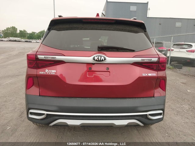12650677 :رقم المزاد ، KNDETCA20M7124054 vin ، 2021 Kia Seltos Sx Turbo مزاد بيع