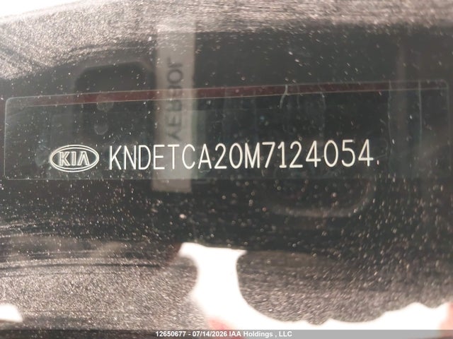 12650677 :رقم المزاد ، KNDETCA20M7124054 vin ، 2021 Kia Seltos Sx Turbo مزاد بيع