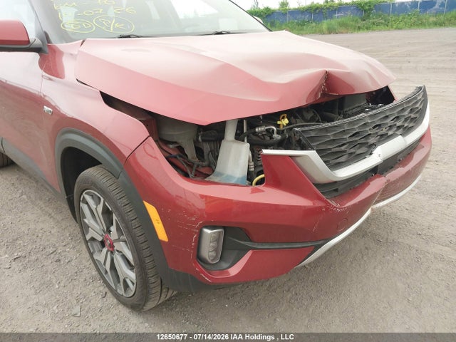 12650677 :رقم المزاد ، KNDETCA20M7124054 vin ، 2021 Kia Seltos Sx Turbo مزاد بيع