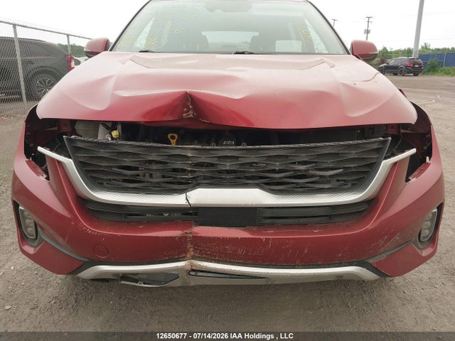 12650677 :رقم المزاد ، KNDETCA20M7124054 vin ، 2021 Kia Seltos Sx Turbo مزاد بيع