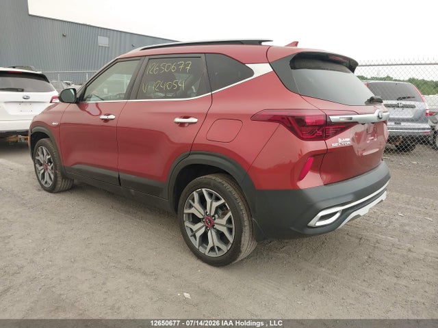 12650677 :رقم المزاد ، KNDETCA20M7124054 vin ، 2021 Kia Seltos Sx Turbo مزاد بيع