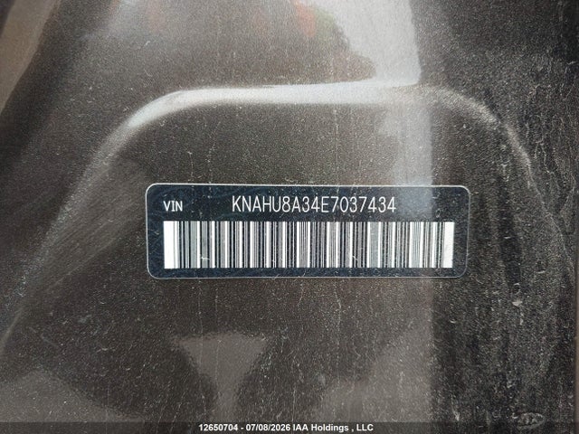 KIA Rondo Ex/ex Luxury/se 2014 KNAHU8A34E7037434 Image 9