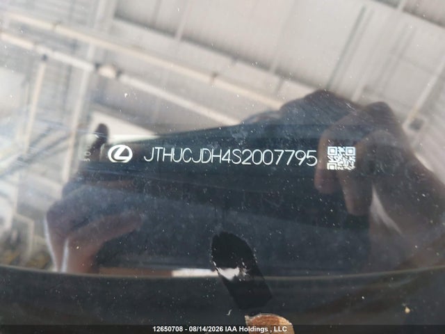 JTHUCJDH4S2007795 Lexus Ux 300h