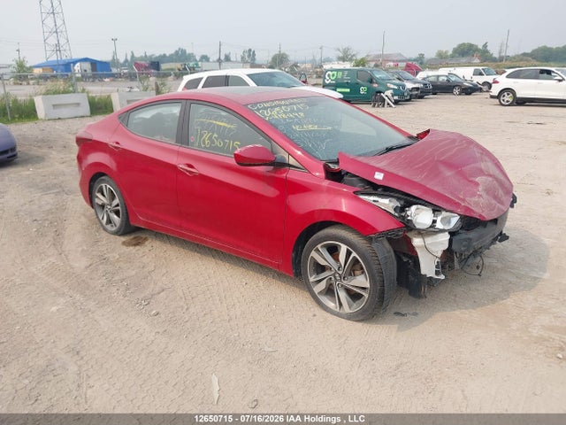 Hyundai Elantra Gls 2015 KMHDH4AH6FU418498 головне зображення