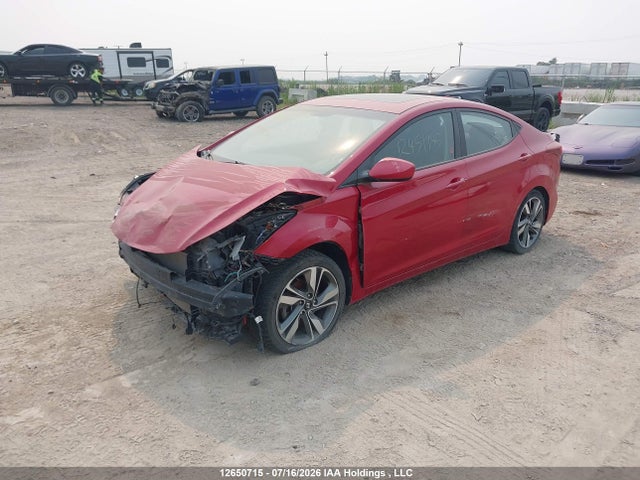 KMHDH4AH6FU418498 Hyundai Elantra Gls