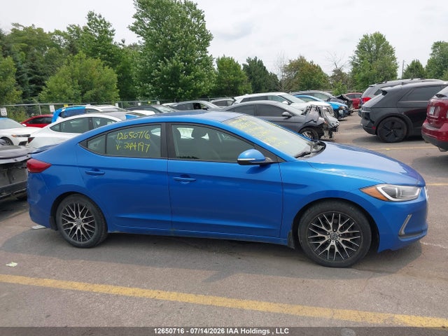 12650716 :رقم المزاد ، KMHD84LF0HU244197 vin ، 2017 Hyundai Elantra Gl مزاد بيع