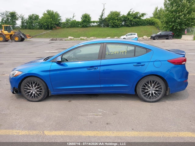 12650716 :رقم المزاد ، KMHD84LF0HU244197 vin ، 2017 Hyundai Elantra Gl مزاد بيع