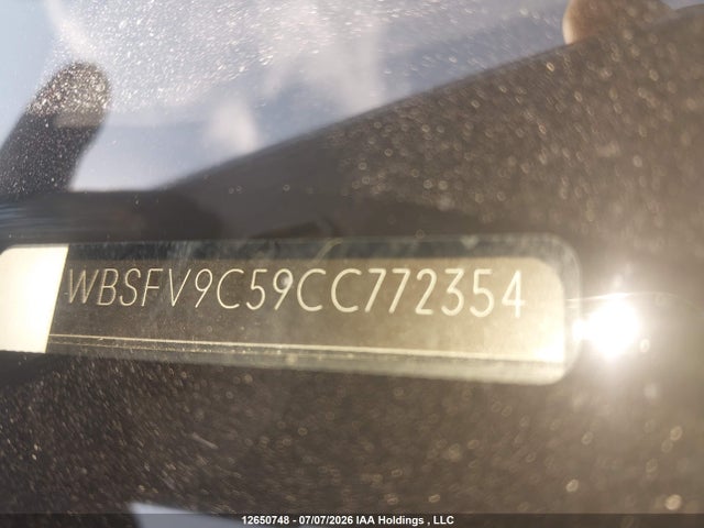 Aukcja sprzedaży 2012 Bmw M5, vin: WBSFV9C59CC772354, numer aukcji: 12650748