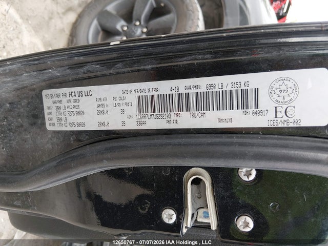RAM 1500 Slt 2018 1C6RR7LM7JS292103 Image 9