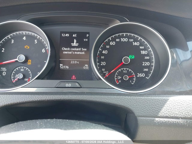 Aukcja sprzedaży 2018 Volkswagen Golf Sportwagen S, vin: 3VW117AU6JM767021, numer aukcji: 12650770