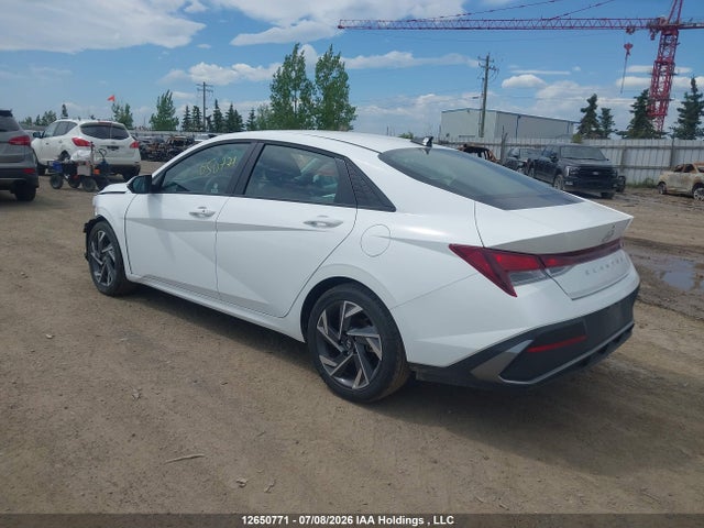 2026 Hyundai Elantra Sel Sport მანქანა იყიდება აუქციონზე, vin: KMHLM4DG6TU175605, აუქციონის ნომერი: 12650771