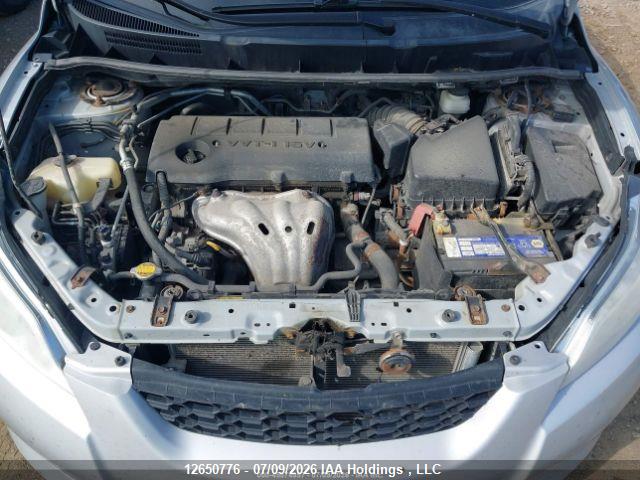12650776 :رقم المزاد ، 2T1LE4EEXCC021135 vin ، 2012 Toyota Corolla Matrix S مزاد بيع