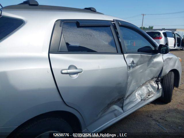 12650776 :رقم المزاد ، 2T1LE4EEXCC021135 vin ، 2012 Toyota Corolla Matrix S مزاد بيع