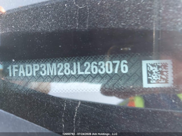 Aukcja sprzedaży 2018 Ford Focus Sel, vin: 1FADP3M28JL263076, numer aukcji: 12650793