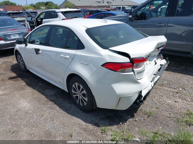 2025 Toyota Corolla Hybrid Le მანქანა იყიდება აუქციონზე, vin: JTDBDMHE0SJ013185, აუქციონის ნომერი: 12650803