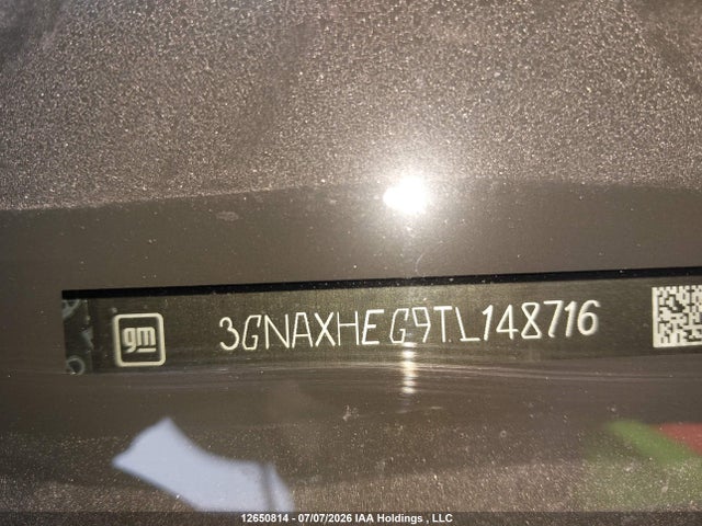 Aukcja sprzedaży 2026 Chevrolet Equinox Lt Fwd, vin: 3GNAXHEG9TL148716, numer aukcji: 12650814