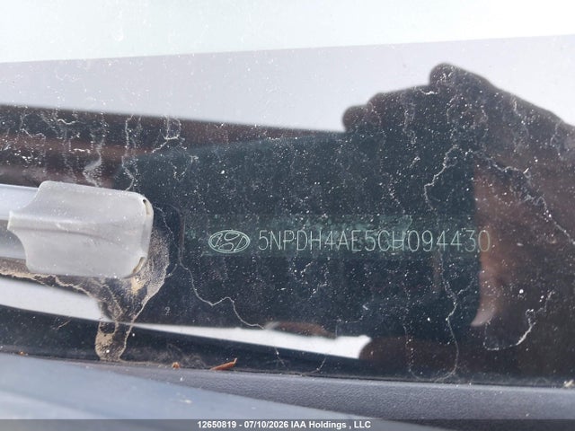 12650819 :رقم المزاد ، 5NPDM4AE5CH094430 vin ، 2012 Hyundai Elantra مزاد بيع