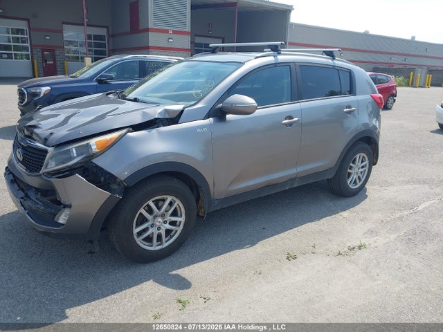 12650824 :رقم المزاد ، KNDPBCAC1F7711175 vin ، 2015 Kia Sportage Lx مزاد بيع