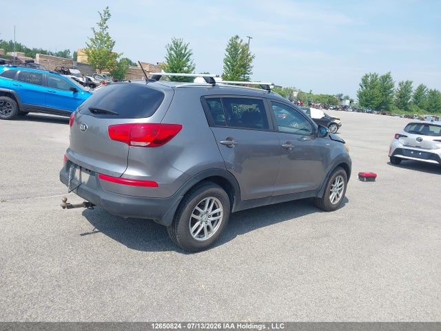 12650824 :رقم المزاد ، KNDPBCAC1F7711175 vin ، 2015 Kia Sportage Lx مزاد بيع