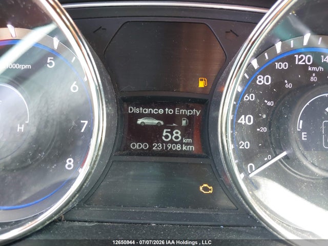 12650844 :رقم المزاد ، 5NPEC4AC1DH533268 vin ، 2013 Hyundai Sonata Se/limited مزاد بيع