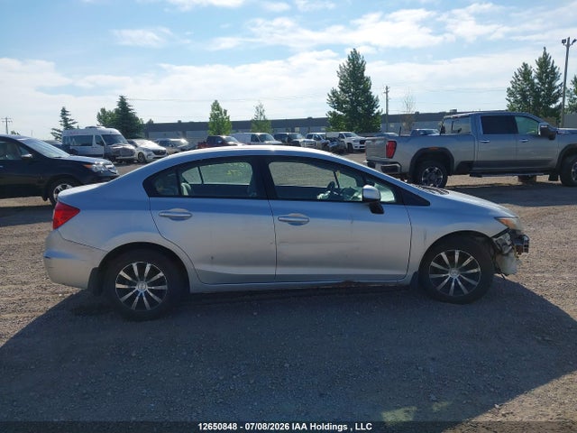 2012 Honda Civic Lx მანქანა იყიდება აუქციონზე, vin: 2HGFB2F46CH058965, აუქციონის ნომერი: 12650848