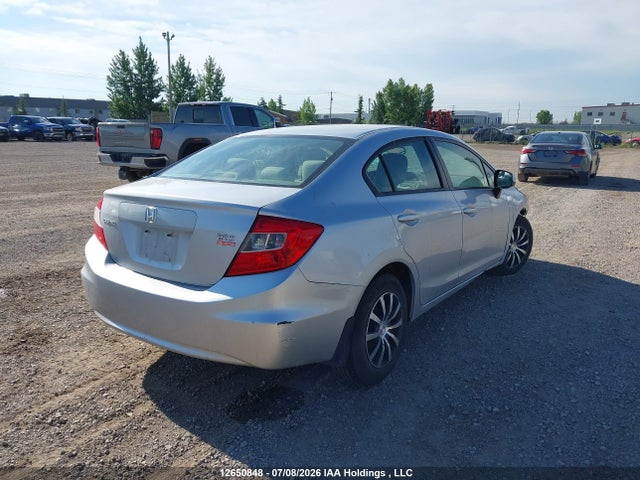 2012 Honda Civic Lx მანქანა იყიდება აუქციონზე, vin: 2HGFB2F46CH058965, აუქციონის ნომერი: 12650848